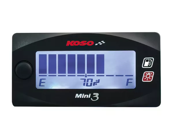 Fuel Gauge Koso Mini digital Style 3