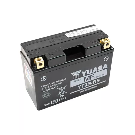 Yuasa Battery 12V \/ 8Ah YT9B-BS maintenance free \/ ready-to-use