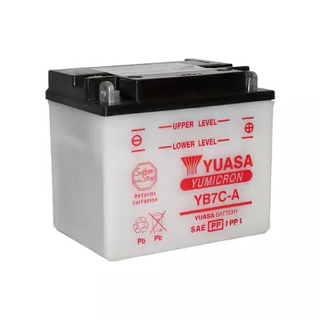 Yuasa Battery 12V \/ 8Ah YB7C-A serviceable