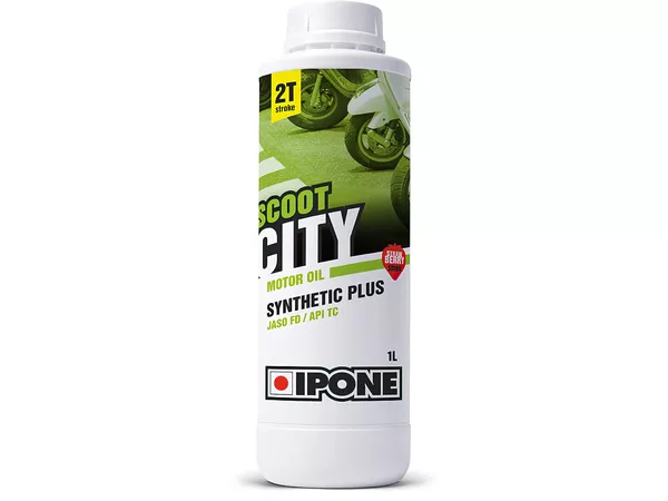 2-Stroke Engine Oil Ipone Scoot City strawberry semi-synthetic 1L