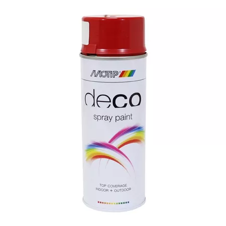 Spray Paint MoTip nitro-based glossy carmine red 400ml