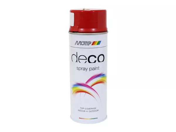 Spray Paint MoTip nitro-based glossy carmine red 400ml