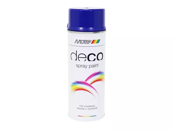 Spray Paint Motip RAL 5002 ultramarine blue 400ml