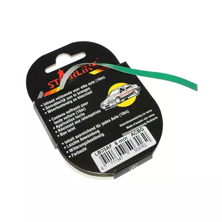 Tuning Tape MoTip solid line green 6mm - 10m