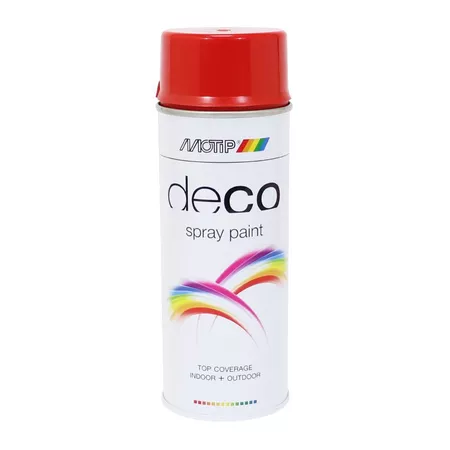 Spray Paint MoTip nitro-based glossy fire red 400ml