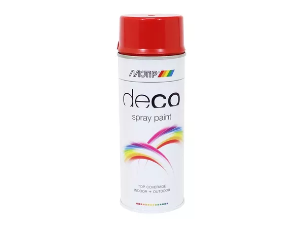 Spray Paint MoTip nitro-based glossy fire red 400ml