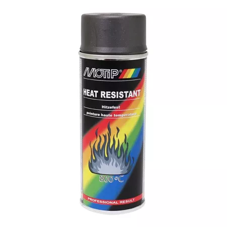 Heat-Resistant Spray Paint 800Â° Motip anthracite 400ml