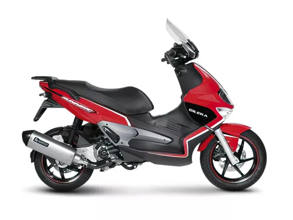 Akrapovic Slip-on Exhaust stainless steel Piaggio MP3 125 to 300cc 2008 - 2010