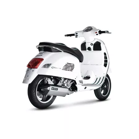 Akrapovic Slip-on Exhaust stainless steel Piaggio GTS 125 \/ 250cc after 2005