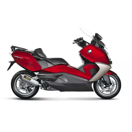 Akrapovic Slip-on Exhaust stainless steel BMW C650 GT after 2012