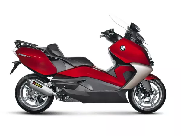 Akrapovic Slip-on Exhaust stainless steel BMW C650 GT after 2012