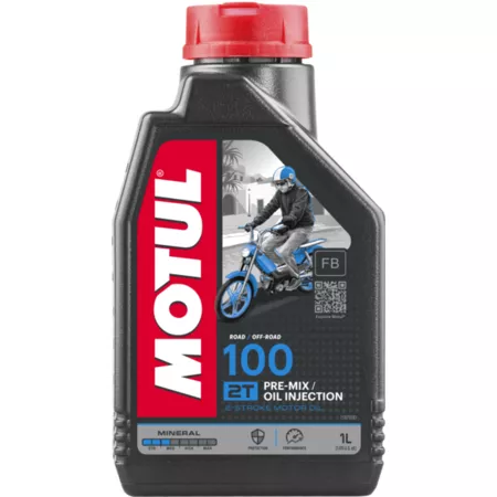2-Stroke Motor Oil Motul 100 mineral 1l