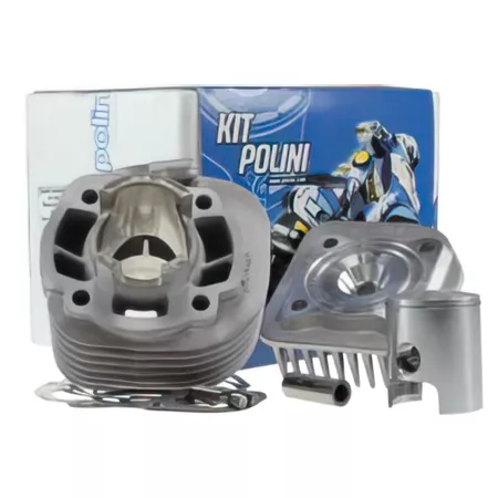 Cylinder Polini Evolution 50cc aluminium piston pin=12mm Yamaha Neo's \/ Ovetto