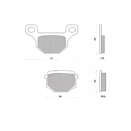 Brake Pads Doppler Rieju MRT