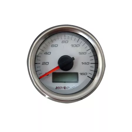 Speedometer Koso GP Style 160km\/h d=48 white dial