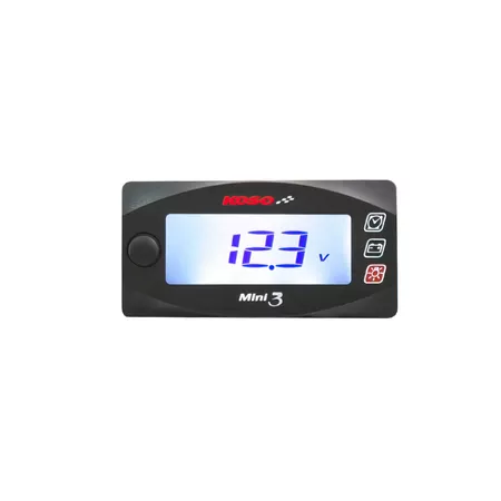 Koso Mini 3 Voltmeter & Clock