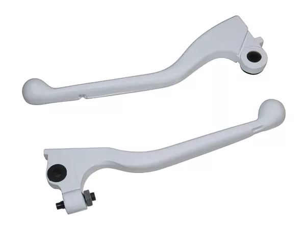 AJP Brake \/ Clutch Lever Derbi DRD \/ X-Trem white