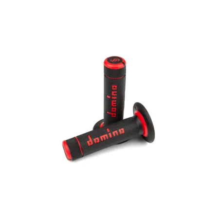 Grips Domino A020 dual density black \/ red