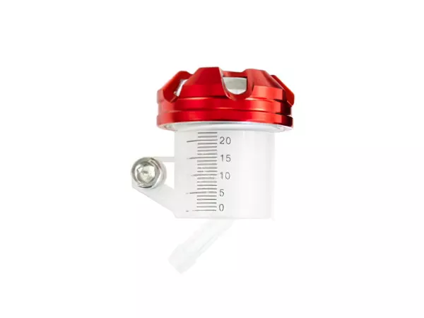 Brake Fluid Reservoir aluminium \/ red