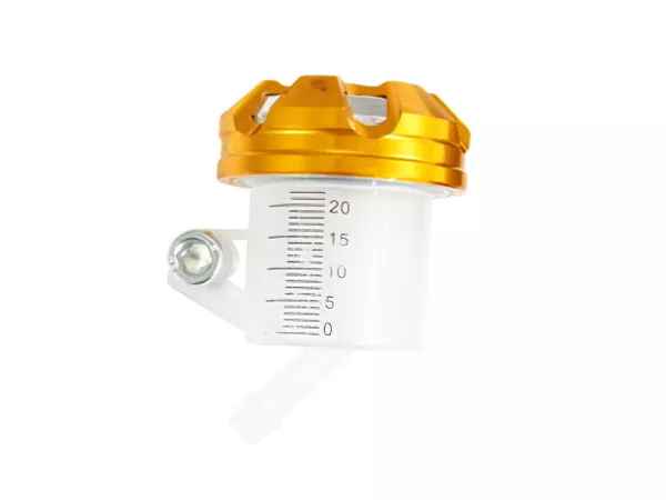 Brake Fluid Reservoir aluminium \/ gold