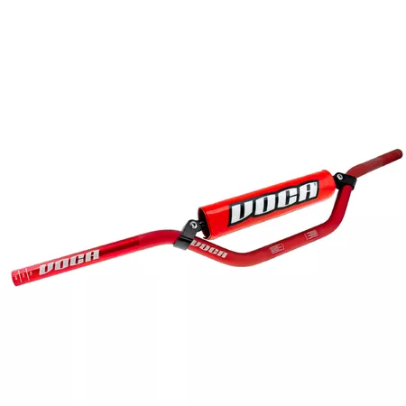 Voca Racing Motocross Handlebar red \/ red pad