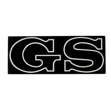 Badge Vespa GS black