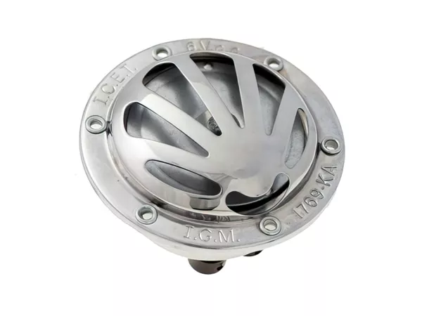 Horn RMS d=72mm 6V AC chrome Vespa 50 N-R \/ 90SS
