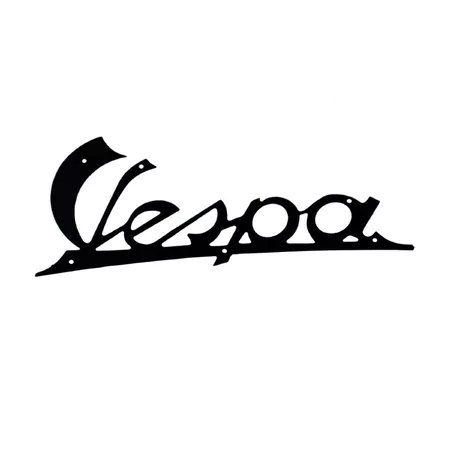 Badge Vespa blue