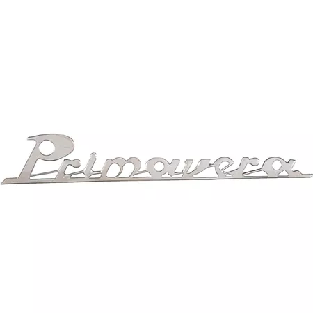 Badge Vespa Primavera chrome